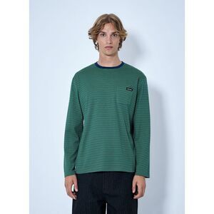 Miu Miu Men Striped Long Sleeve T-Shirt